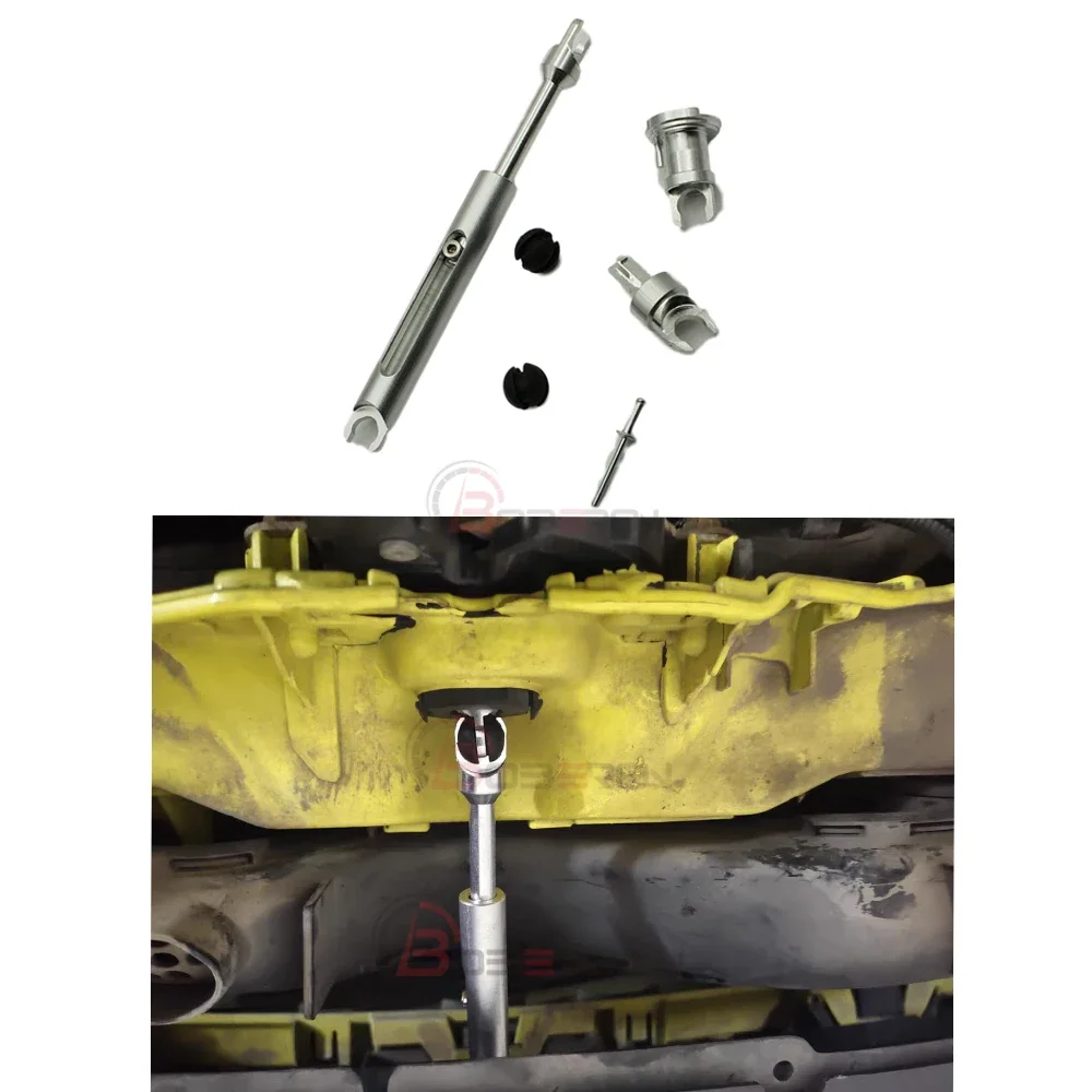 Zestaw naprawczy zatrzasku maski silnika ze stopu aluminium do tuningu Ford focus 2 mk2 akcesoria