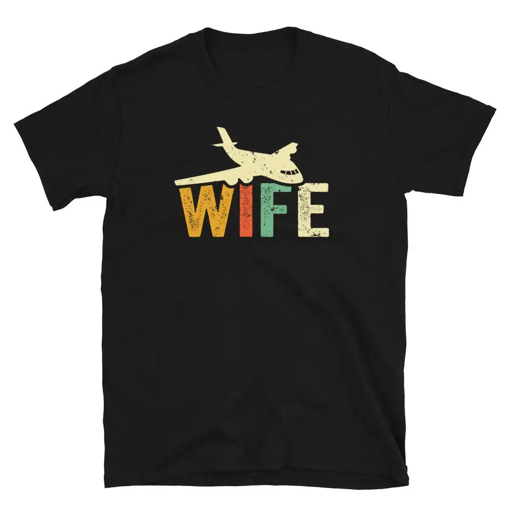 Airline Stewardess T Shirt Wife PiloT Airplane Aviation Co Flying Planes