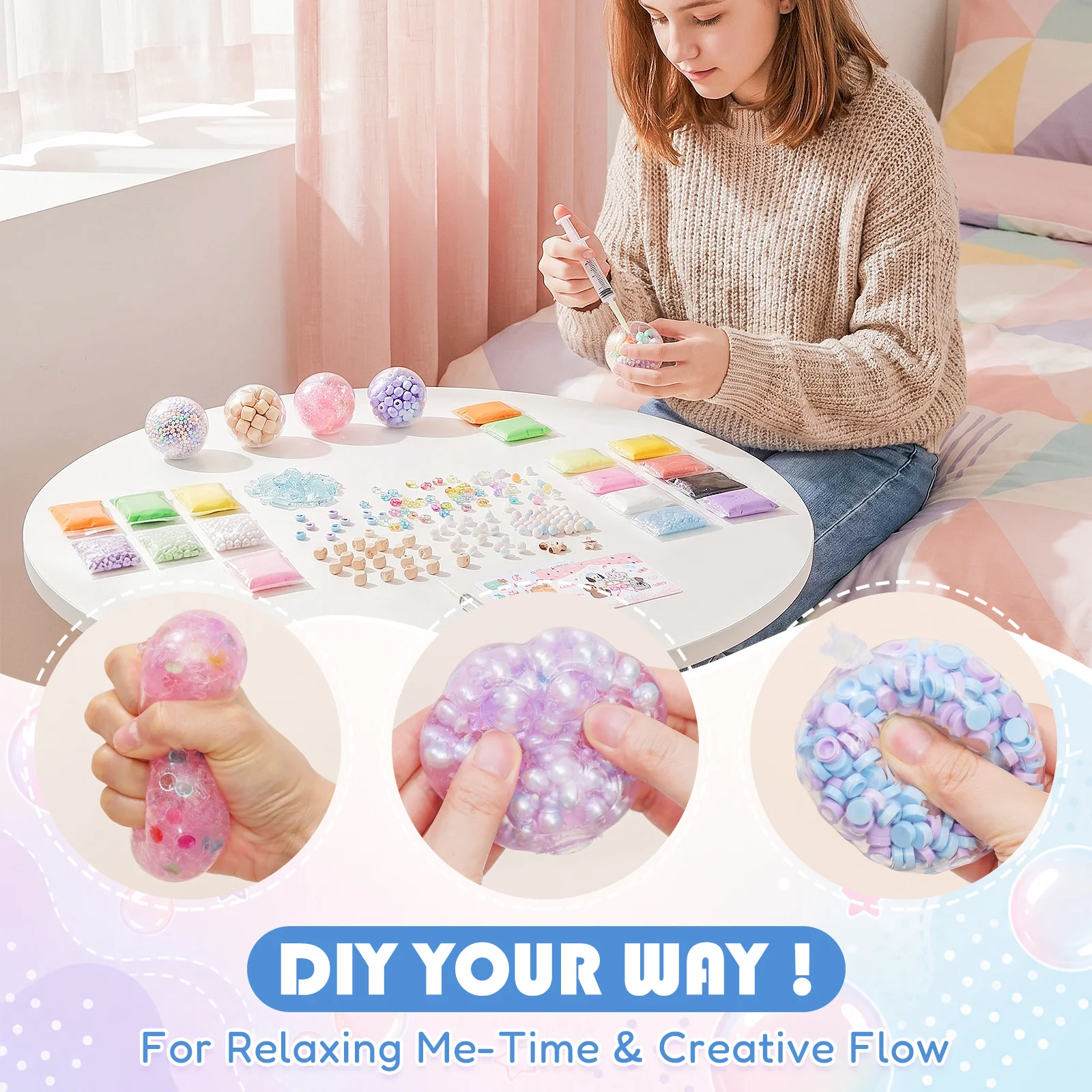 Slime Making Kit - Kit per la creazione di palline