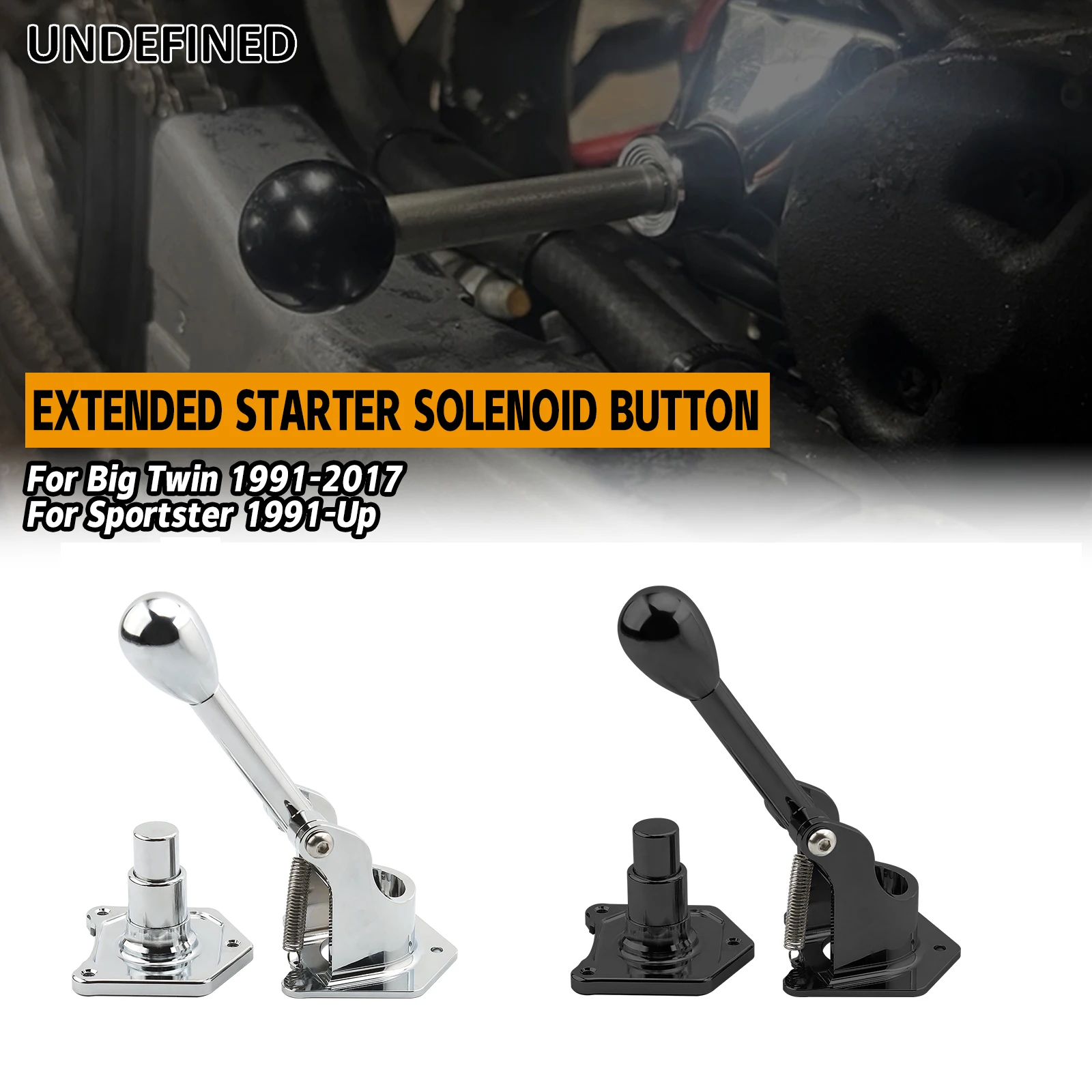 Motorcycle Solenoid Cover Push Button Starter Chrome For Harley Touring Twin Cam Dyna Sportster XL 1991-2017 EVO Electra Glide
