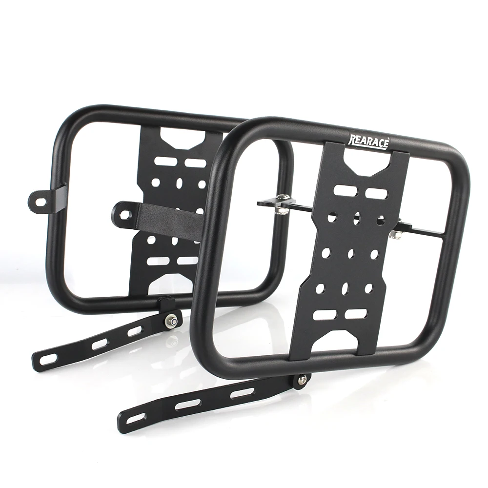 For Royal Enfield 650 Interceptor 650 Continental GT 2019-2024 Motorbike Saddlebag Support Racks Mounting Brackets Pannier Racks