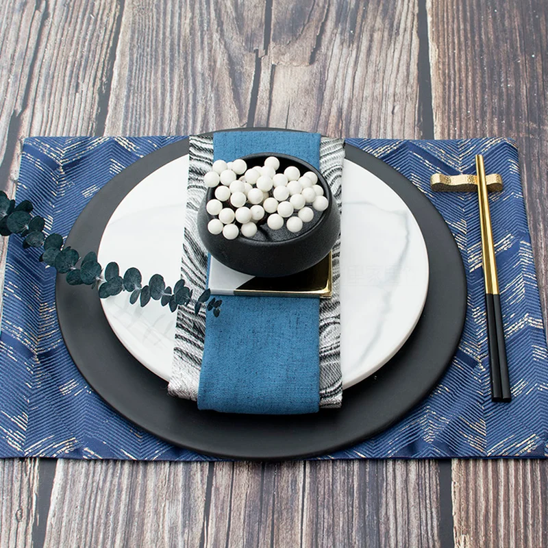 

Chinese Style Marble Safe Plate Party Dish Sets Luxury Porcelain Dinner Sets Kitchen Food Trays Talerze Obiadowe Home Dinnerware