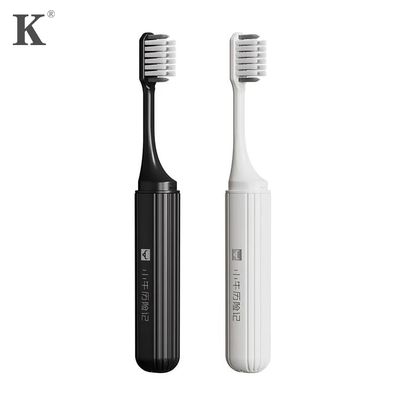 

1pcs Toothbrush Clean Braces Dental Tooth Brush Ultra-Fine Soft Bristle Toothbrush Oral Care Removable Folding Storage Design
