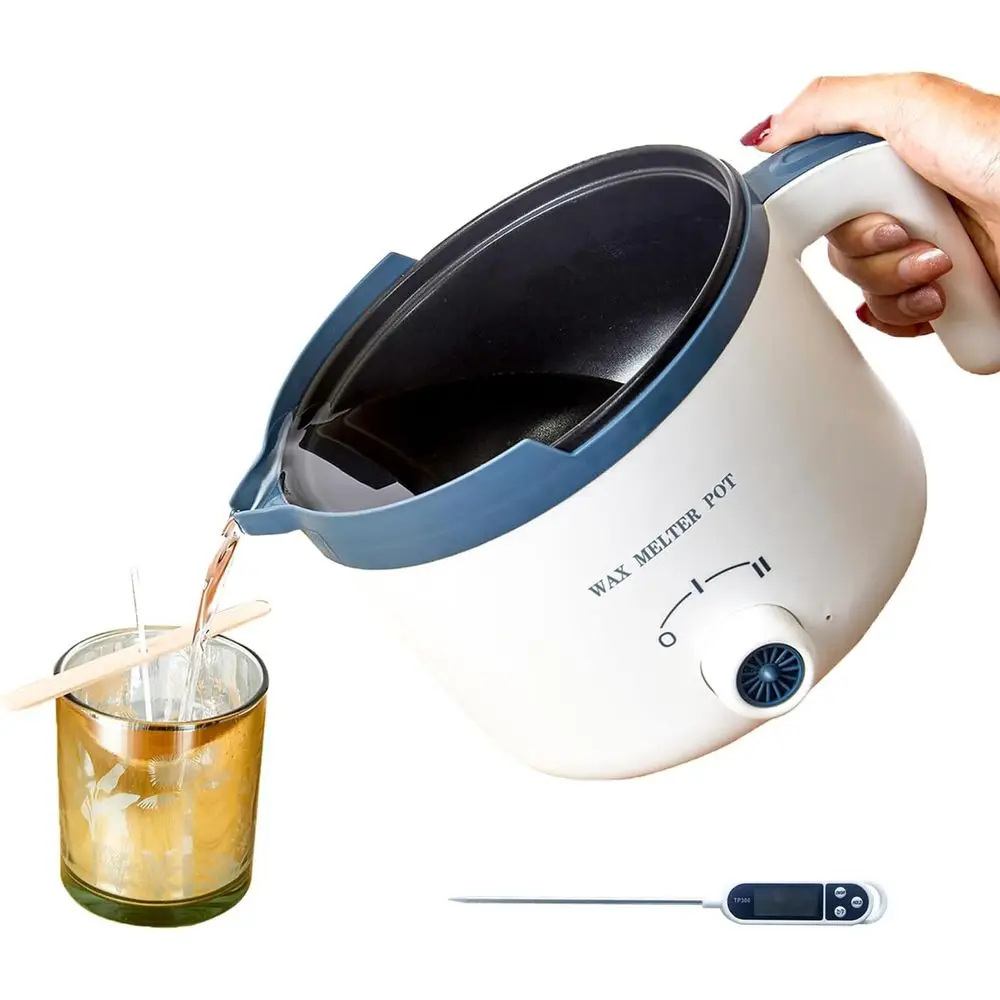 

Non-Stick Electric Candle Wax Melter with Pour Spout for Small Candle Making