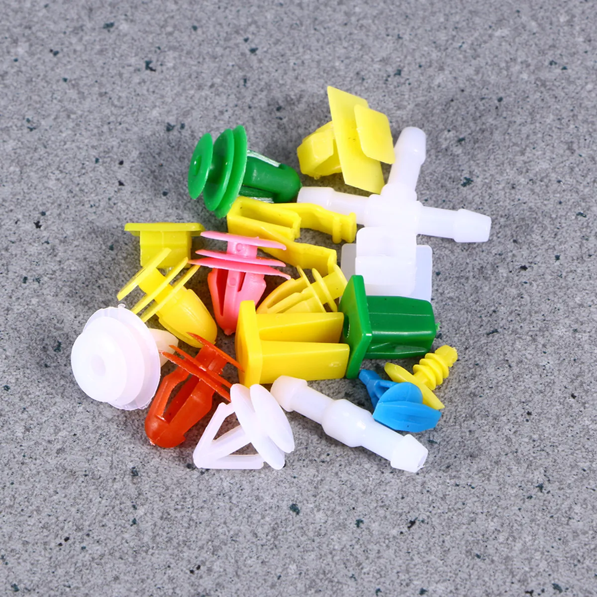 500Pcs Universal Plastic Rivet Fasteners Car Door Trim Bumper Fender Side Skirt Clip Nylon Push Retainer for Auto Accessories