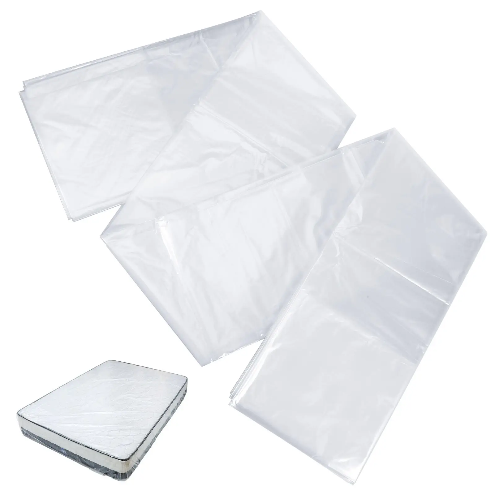 

Thickened Mattress Bag Storage White Moving Dust Proof Reusable Packing Supplies Quilt Cover Household Long Service Life