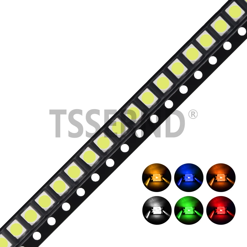100Pcs 3528 Smd Led… - image