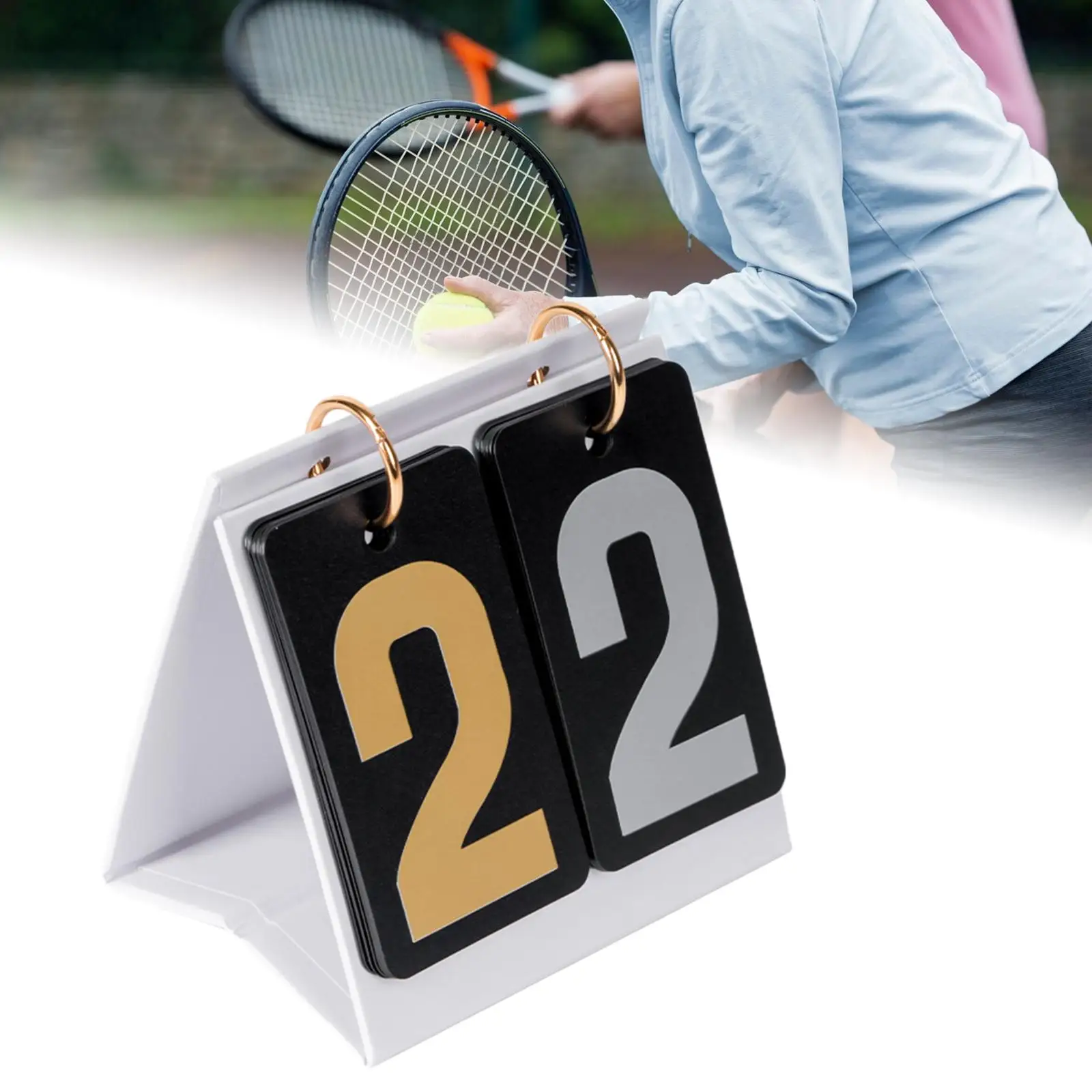 Flip Scoreboard for Card Game Competition Portable Lightweight Score Counter