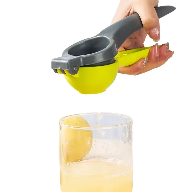 for Portable Small Lemon Juicer Manual Eco-friendly PP Plastic for Lemons Oranges Citrus Kitchen Accessories