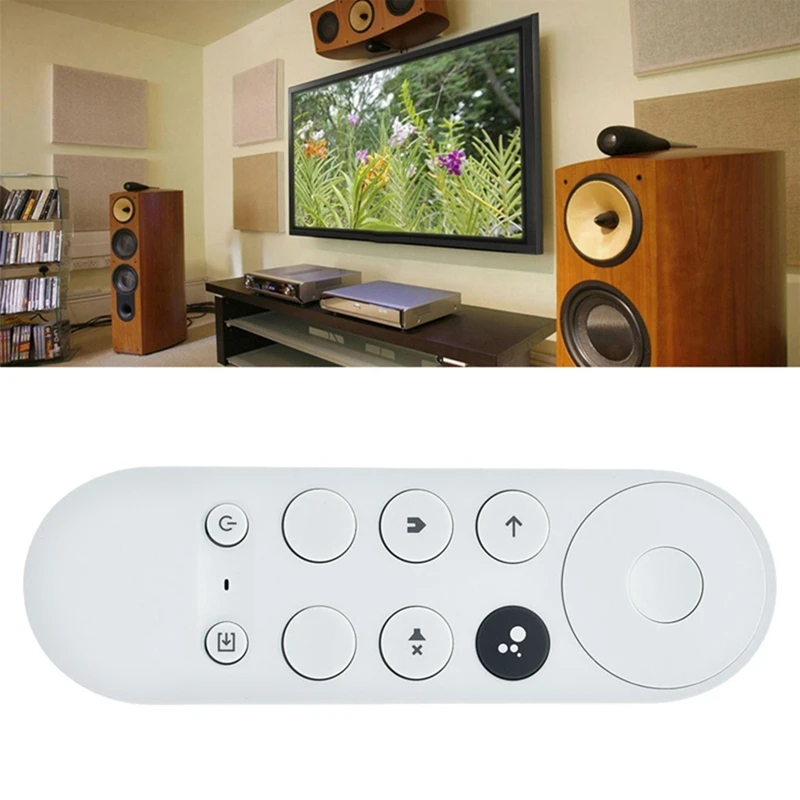 Bluetooth Voice Remote Control For 2020 Google TV 4K Snow G9N9N Remote Control Replacement