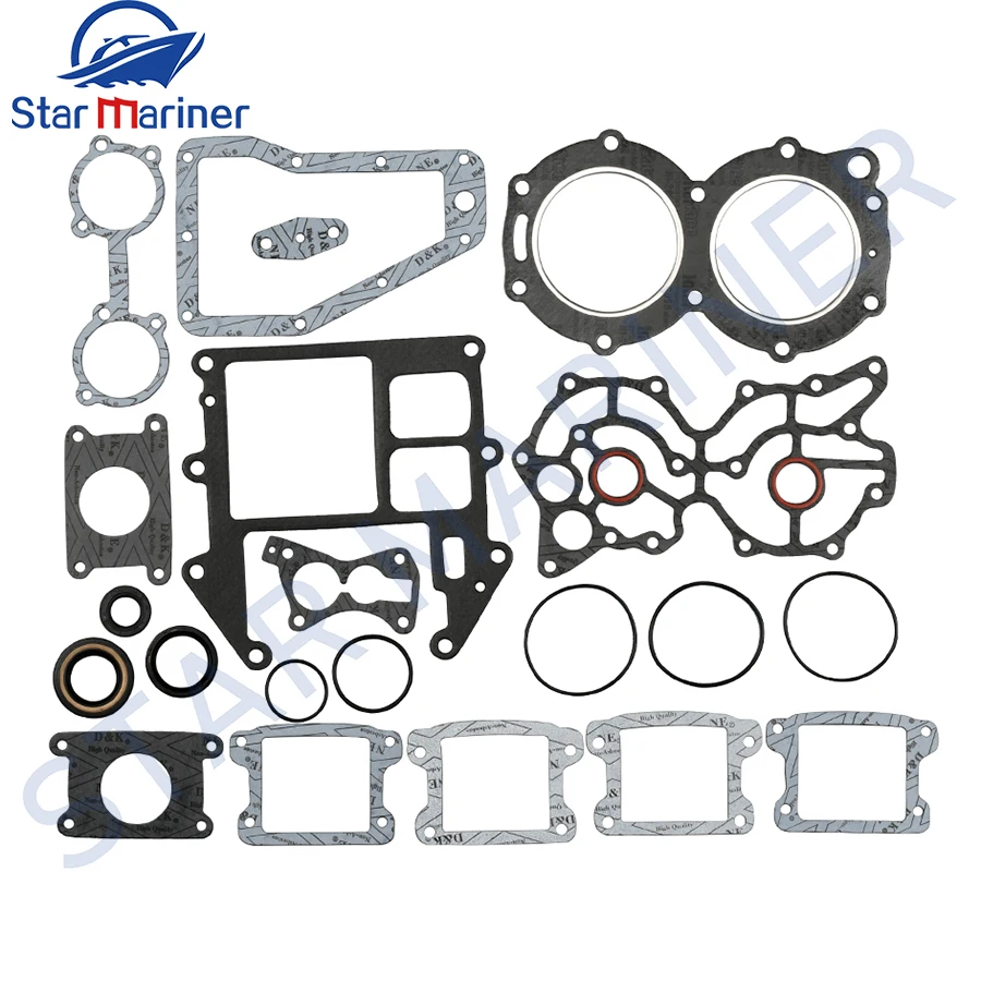 663-W0001 Power Head Gasket Kit Upper Casing For Yamaha Ouboard Motor 2T 48HP 55HP 663-W0001-00 663-W0001-00-00 Boat Engine