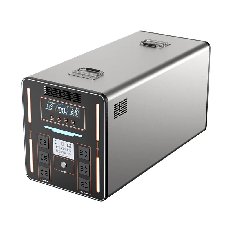 

for220V large-capacity portable outdoor energy storage power supply, self-driving, camping live broadcast, stall, car power stor