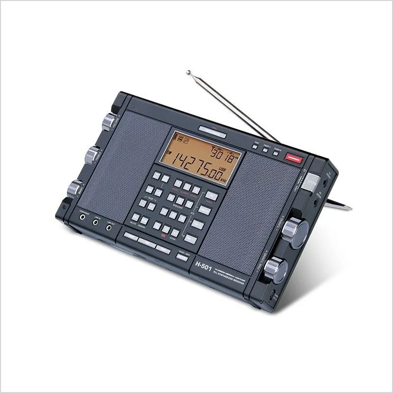 H-501 Dual Speaker Portable Full Band with Radio Shortwave Music Player Bluetooth