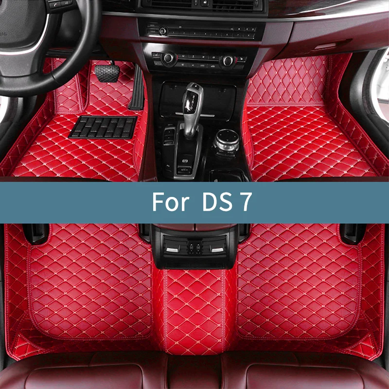 

Waterproof Full Set Car Floor Mats For DS 7 2023 2024 2025 2026 Floor Mats For Cars Interior Accessories