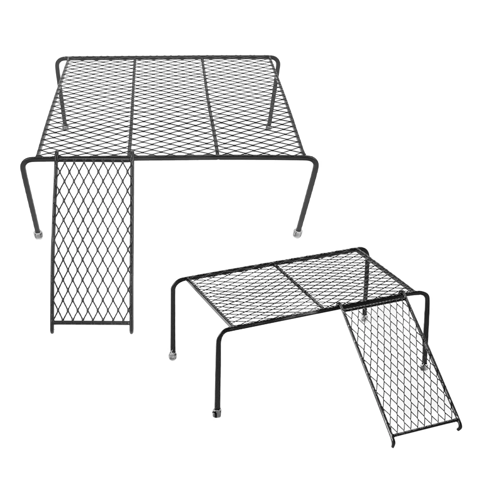 

2 Pcs Pet Rack Chicken Coop Ladder Accessories Portable Perch for Iron Platform with