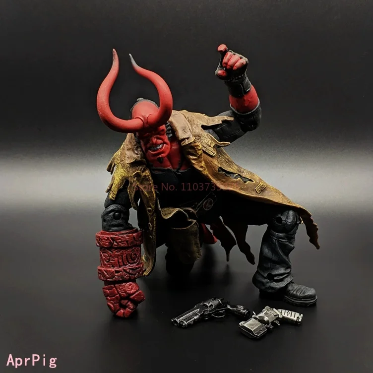 New 2024 Hellboy Action Figure Assemble Model In Stock Collection Model Toys Decoration Statue Model Toys For Kids Gifts