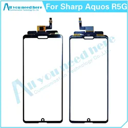 Montaje de digitalizador de pantalla táctil para Sharp Aquos R5G, R5, SH-51A, SHG01, SH-R50, piezas de repuesto, prueba 100%