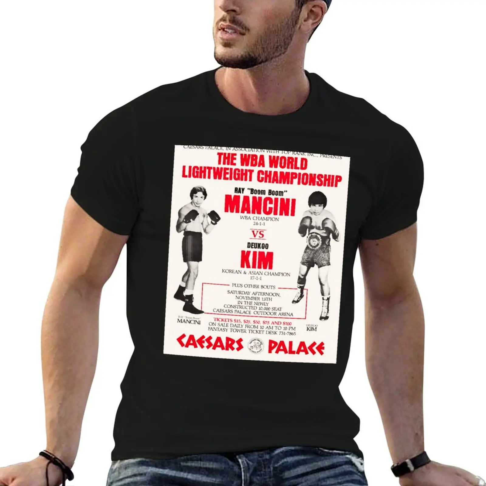 

Boxing T-Shirt man t shirt graphic mens graphic t shirts t shirts for man graphic vintage T-shirt