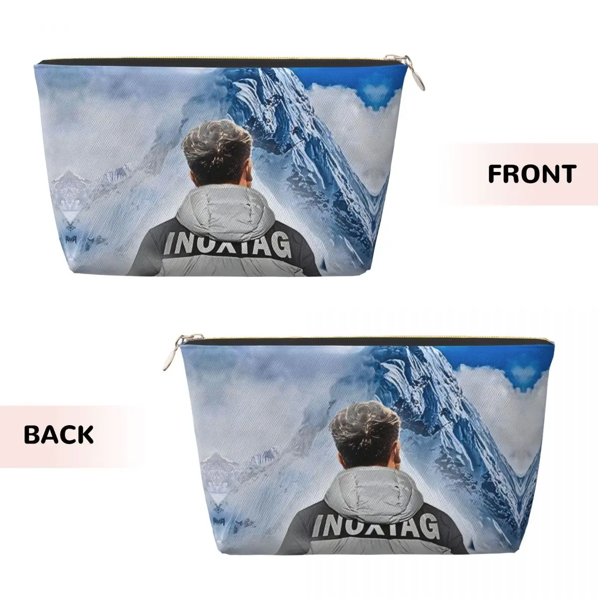 Inoxtag Everest - Inox Leather Travel Toiletry Bag Pouch Cosmetic Bag for Men Women Storage Pouch Bag