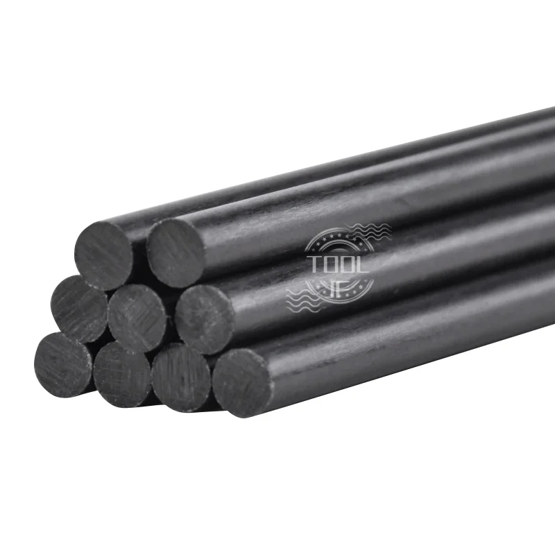 Length 500mm Carbon Fiber Round Rod Carbon Rods Carbon Fiber Rods Diameter:16/18/19/20/22/24/25/30mm High Strength DIY