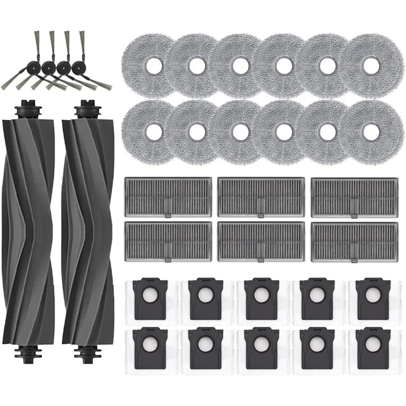 A76G-交換スペアパーツアクセサリーキット Dreame X40 Ultra/L40 Ultra MOVA P50 Pro Ultra/P10 Pro Ultra用