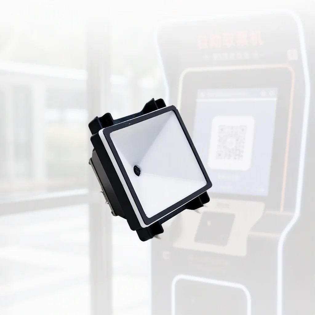 LONVILL CMOS square Structure Scanner Embedded TTL232 RS232 USB Multi-Interface 2D QR Code Scanner Module for Movie Ticket Kiosk