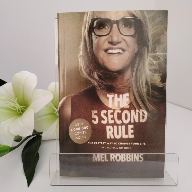 The 5 Second Rule By Mel Robbins - Practical Self-Help Book for Fast Life Change & Action Taking English Books Livros Libros