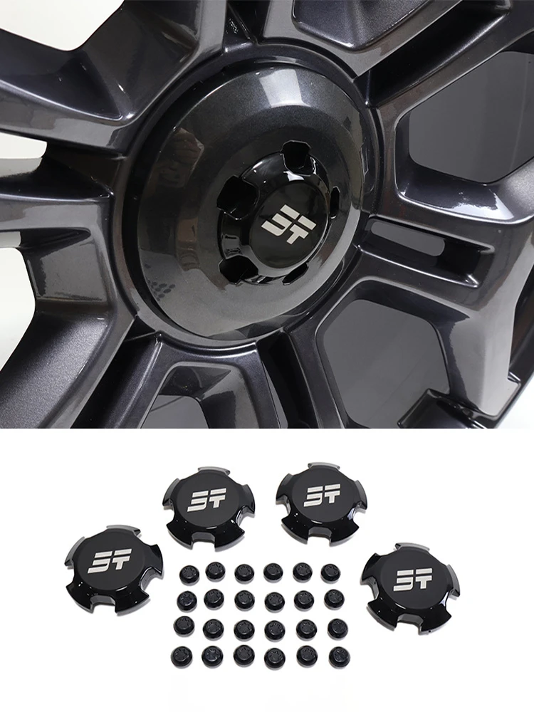 Chery Jetour Traveller T2 Black Wheel Hub Cover Wheel Hub Cover Replacement Parts Covers Tires Parts Auto Car Accessories