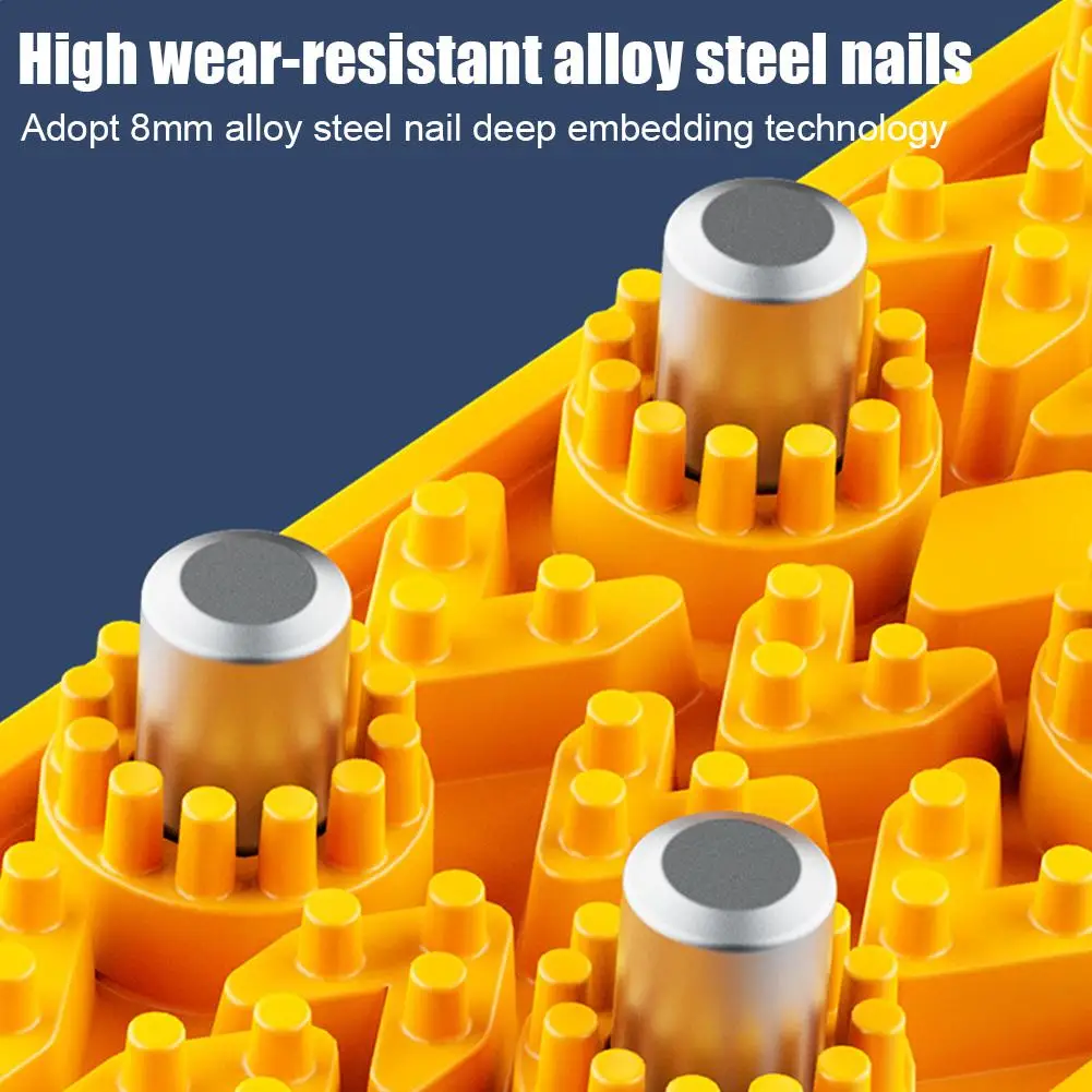 Rubber Anti-skid Chain No Need For Jack Car Tires Sediment Beef Tendon Snow Tires Cleaning And Maintenance Snow Chains Anti-skid