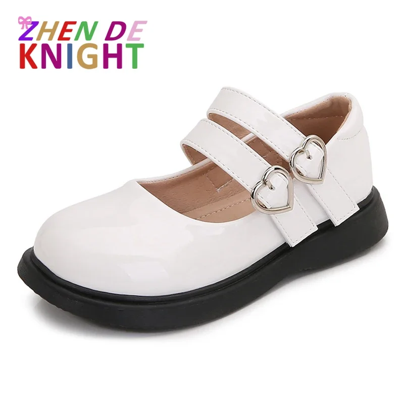 

Girls' Leather Shoes Spring and Autumn New Girls' Loafer Soft Sole Performance Children's Flat Shoes