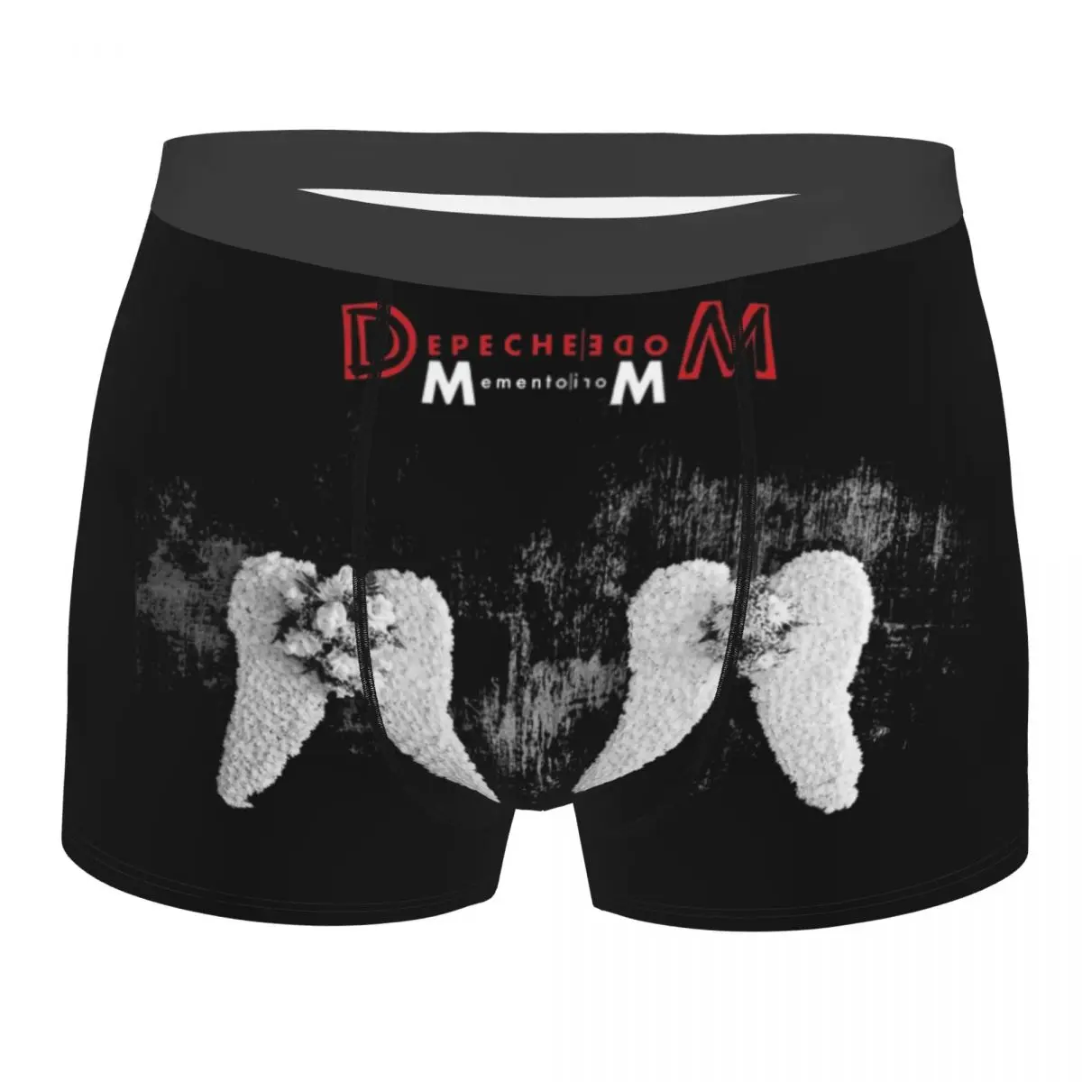 Custom Depeche Cool Mode Heavy Metal Rock Band Underwear Men Sexy Printed Custom Boxer Shorts Panties