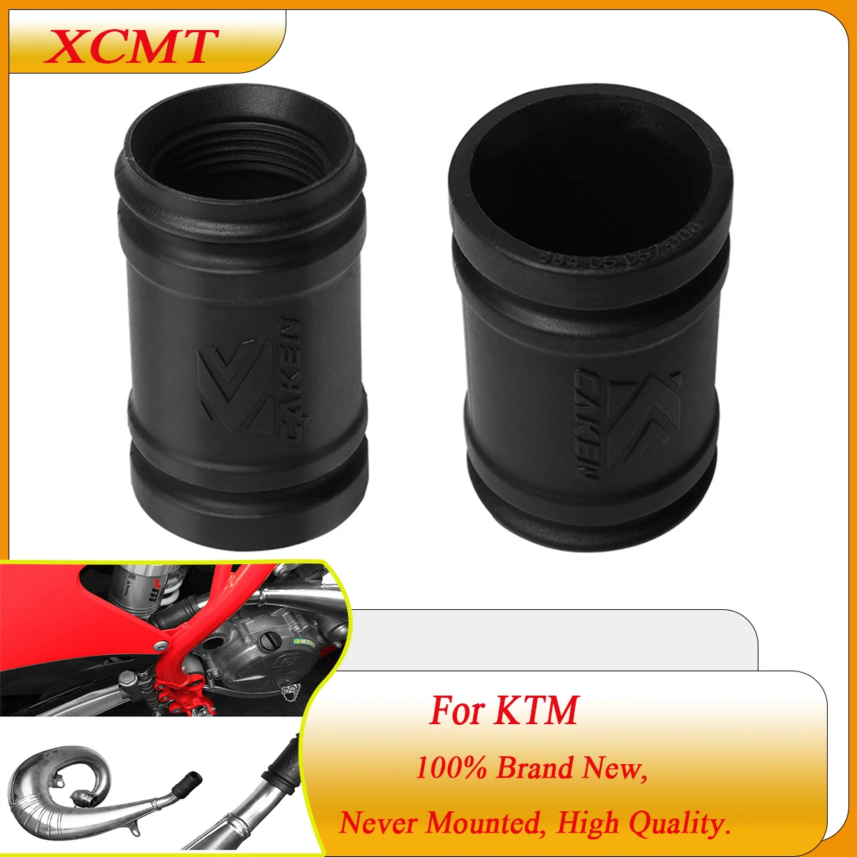 Exhaust Pipe Tailpipe Seal Ring Spring Exhaust Coupling Kit For KTM 250 300 SX XC EXC XCW TPI 2017-2023 For Husqvarna GASGAS