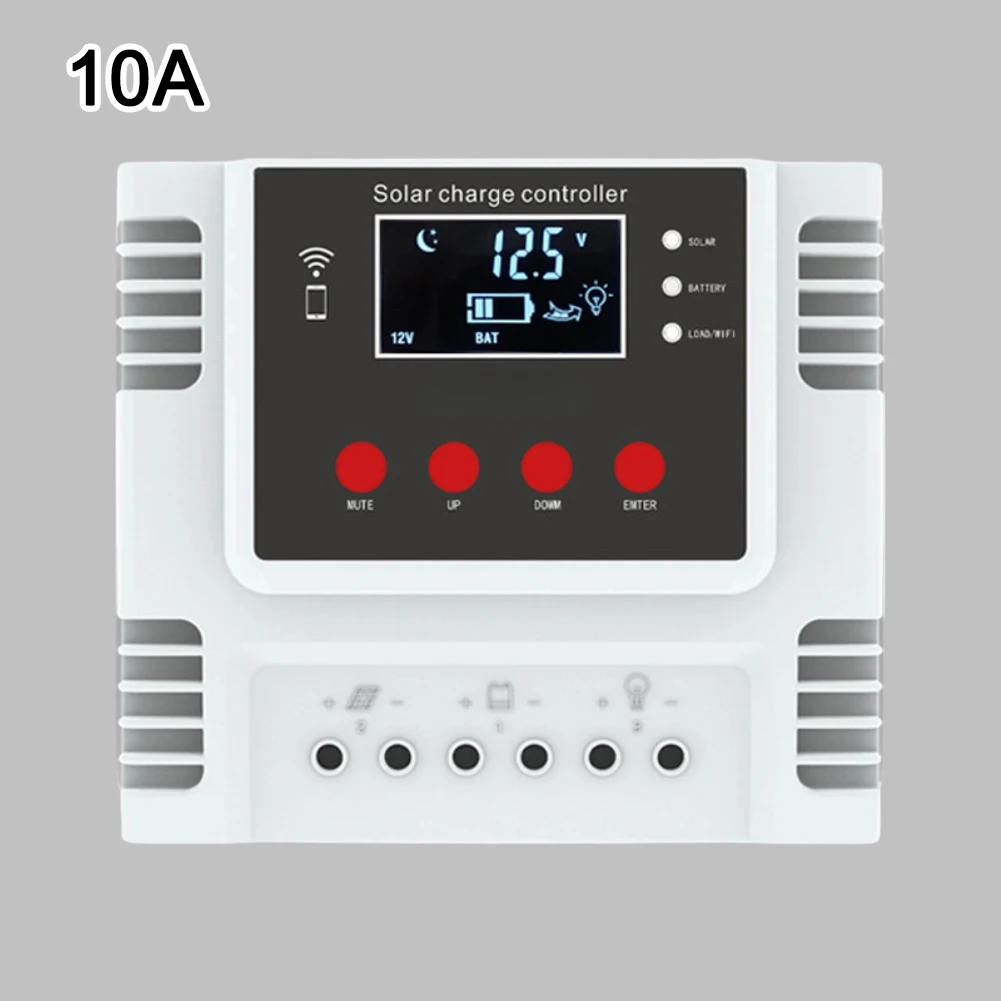 Solar Charge Controller With Control & Smart For Protection Features Solar Panel Battery   Regulator