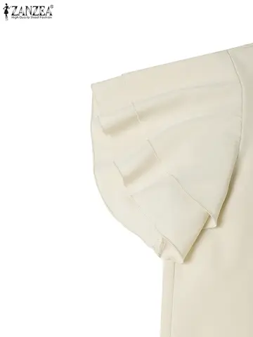 10 best sales महिलाओं के लिए रफ़ल टॉप - №7