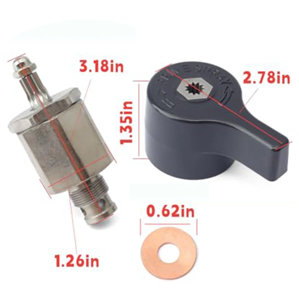 Spruzzatore 7900 Spruzzatore di vernice Valvola di scarico Valvola di scarico per PRIME SWITCH 245103 Valvola di spruzzo di ricambio Valvola di scarico Accessori per utensili