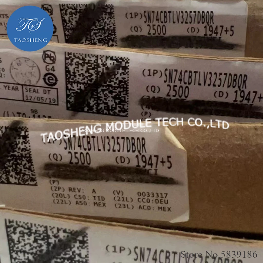 SN74CBTLV3257DR original SSOP16, 100% novo, 1pc