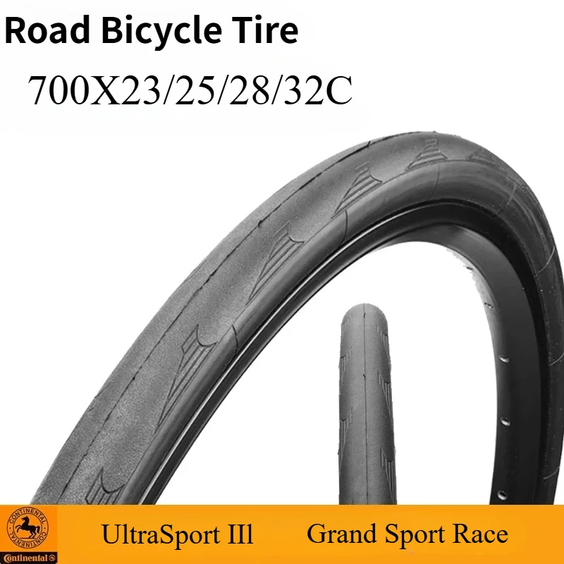 700C Road Bicycle Tire Ultra Sport III Grand Sport Race Clincher Tube Bike Accessories 700x23 700x25 700x28 700x32 1/2pcs