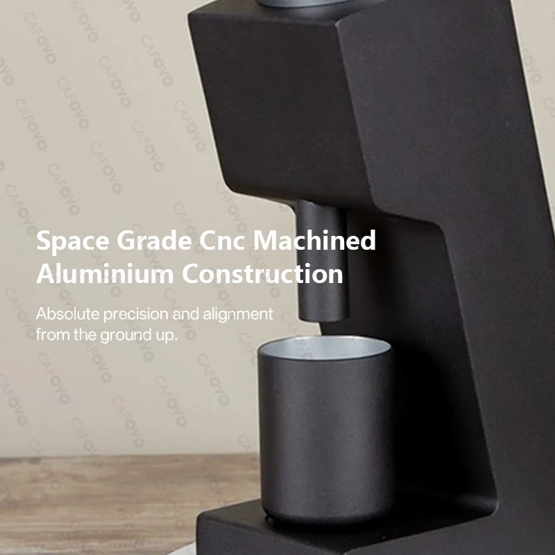 CAFOVO 03 전기 커피 그라인더 6코어 38mm 버 가정용 커피 원두 분쇄기 에스프레소 필터 VS3용 커피 밀 그라인더