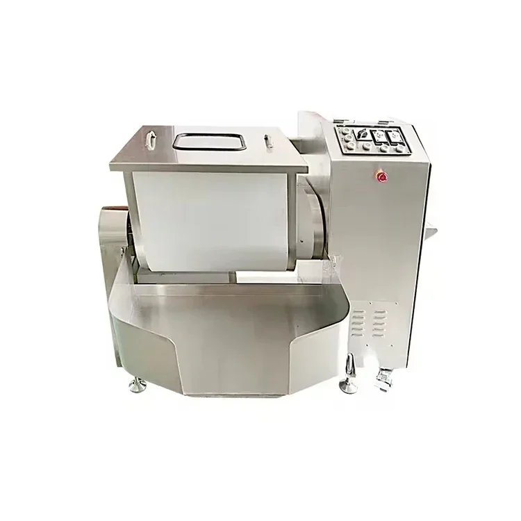 Fully Automatic Kimchi Pickle Mixer Chicken Meat Sausage Stuffing Meat Mixer Pork Blender Machine For Sales Price