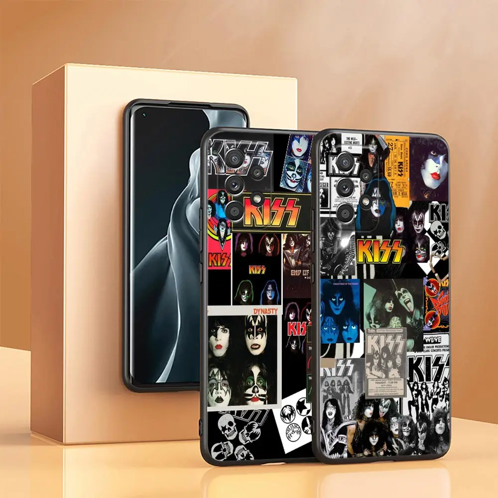 Kiss Rock Band KissBand Case For Samsung Galaxy A15 Cases A25 A13 4G A24 A23 A12 A14 A21s A22 A02 A03 A04 A05 S Soft Phone Cover