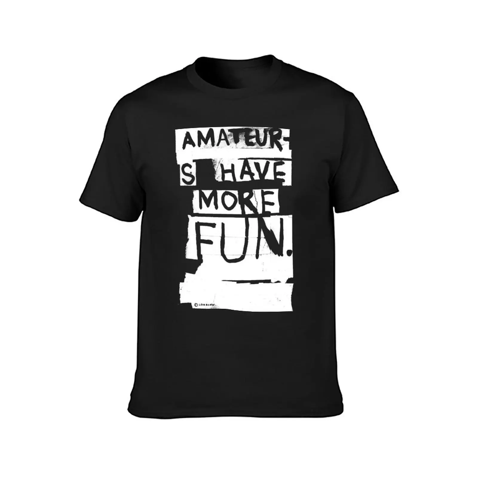 AMATEURS T-Shirt tees hippie clothes fitted t shirts for men