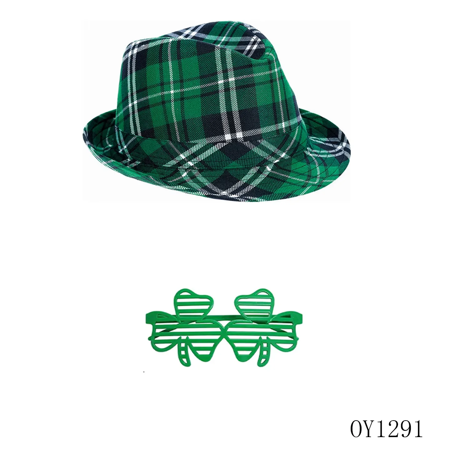 Zestaw akcesoriów PESNEAR na Dzień Świętego Patryka, odpowiedni na prezenty na irlandzkie przyjęcia