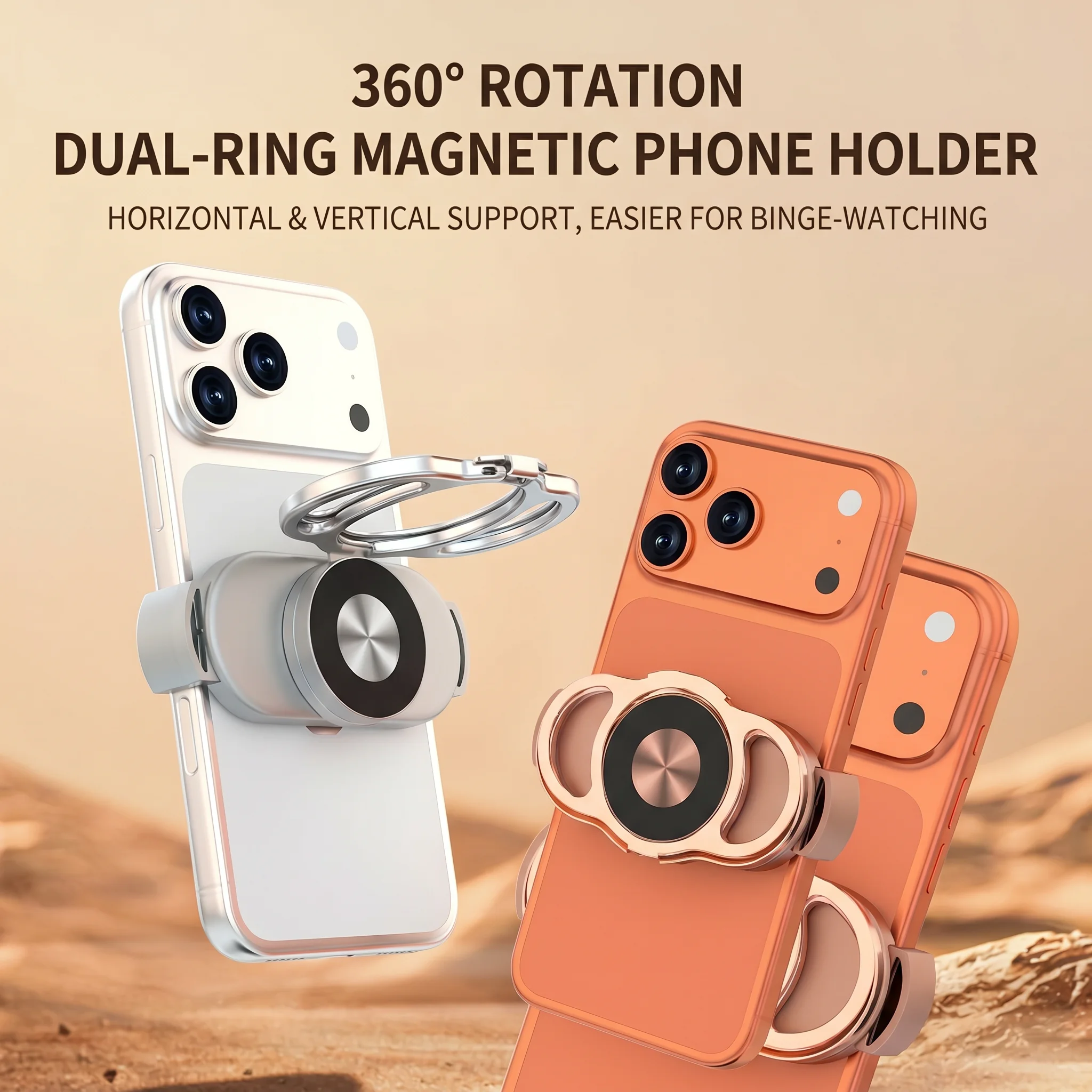 

360 Rotation Mobile Phone Foldable Stand Ultra-Thin Mobile Phone Ring Stand Multi Angle Portable Desktop Gossip Metal Stand