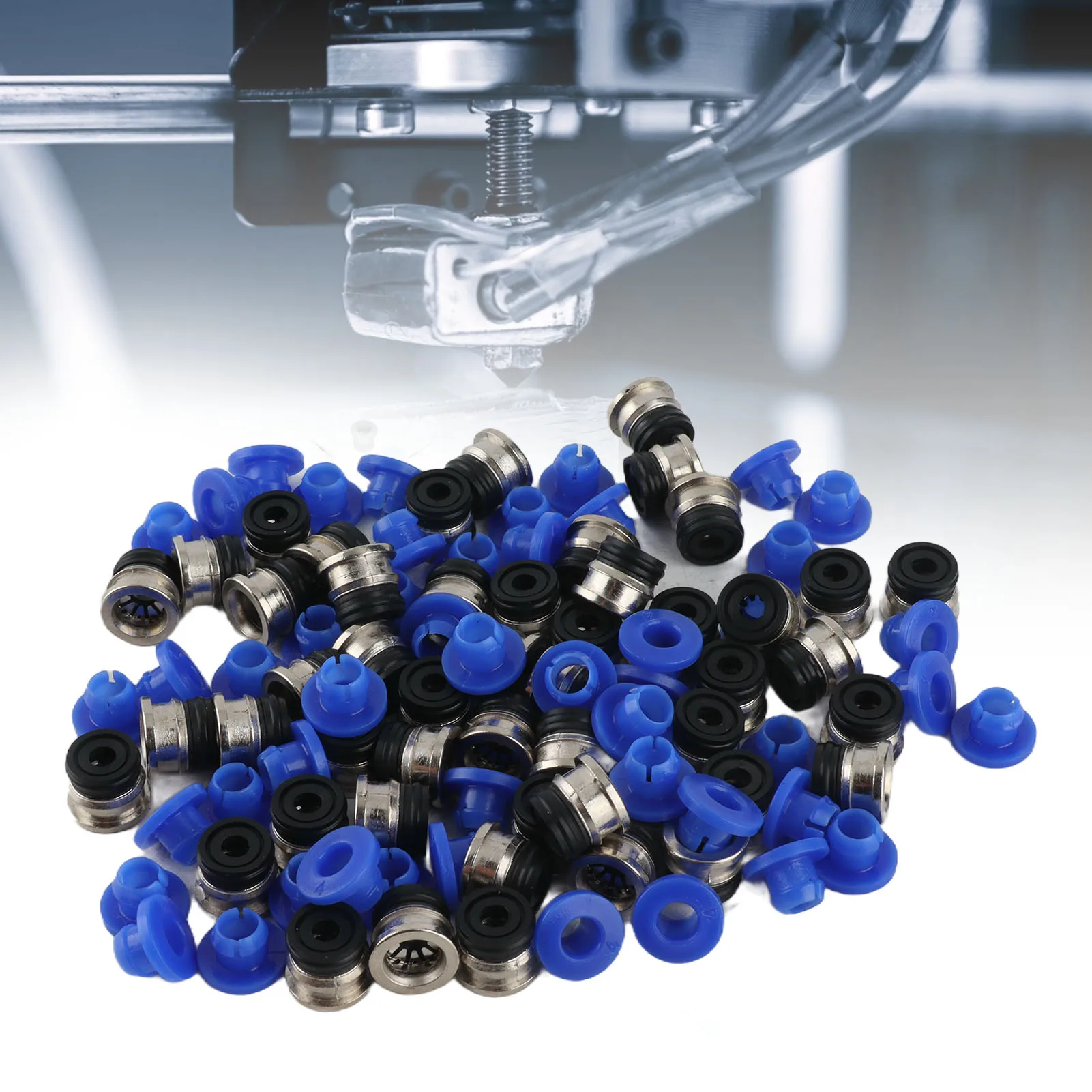 ZK40 50 Set Pneumatic Valve Connector Head for VORON Extruder 3D Printer Accessories PTFE ECAS04