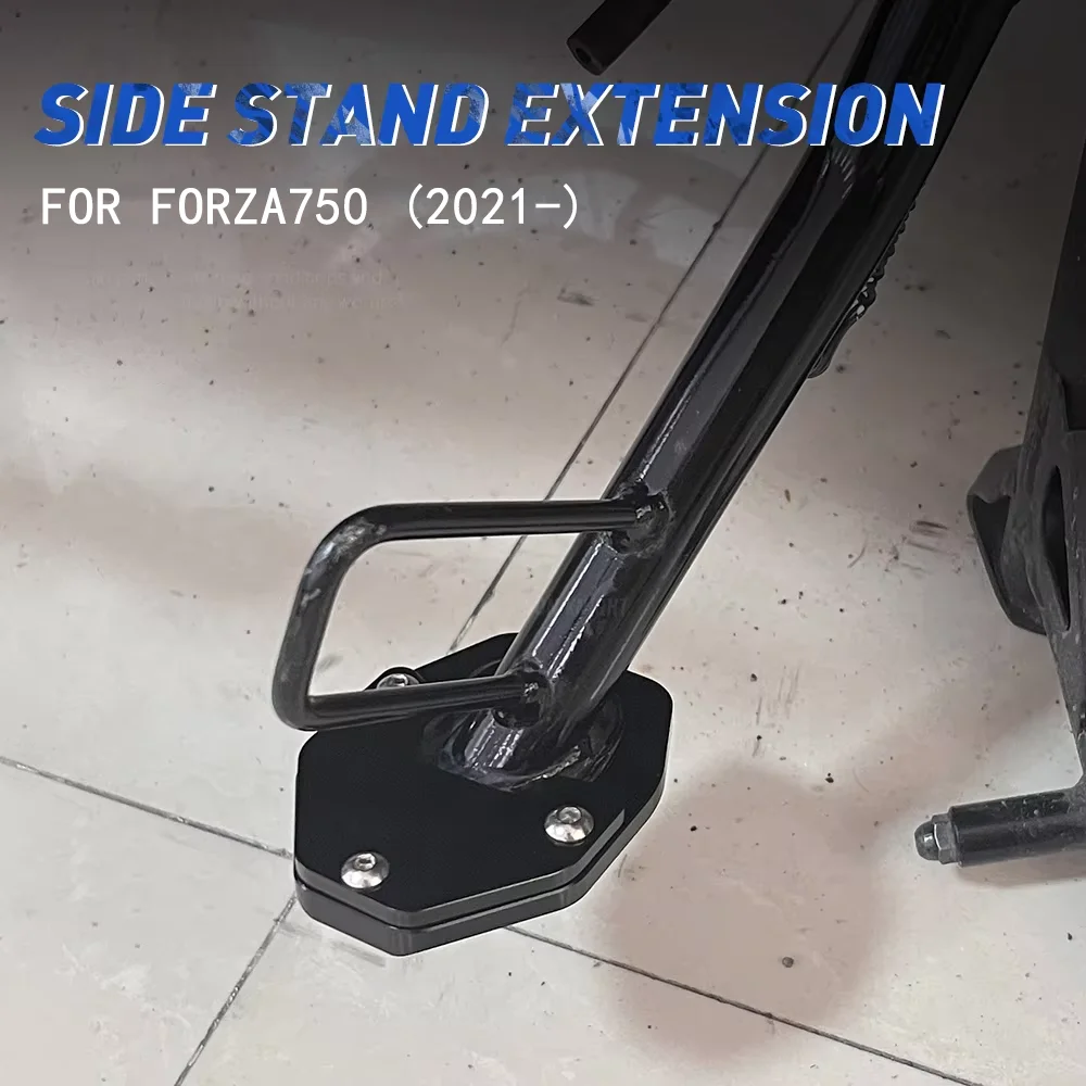 

FOR FORZA 750 Foot Pad Support Plate For Honda for FORZA750 NSS 750 (2021-2025) Kickstand Extender Side Stand Extension