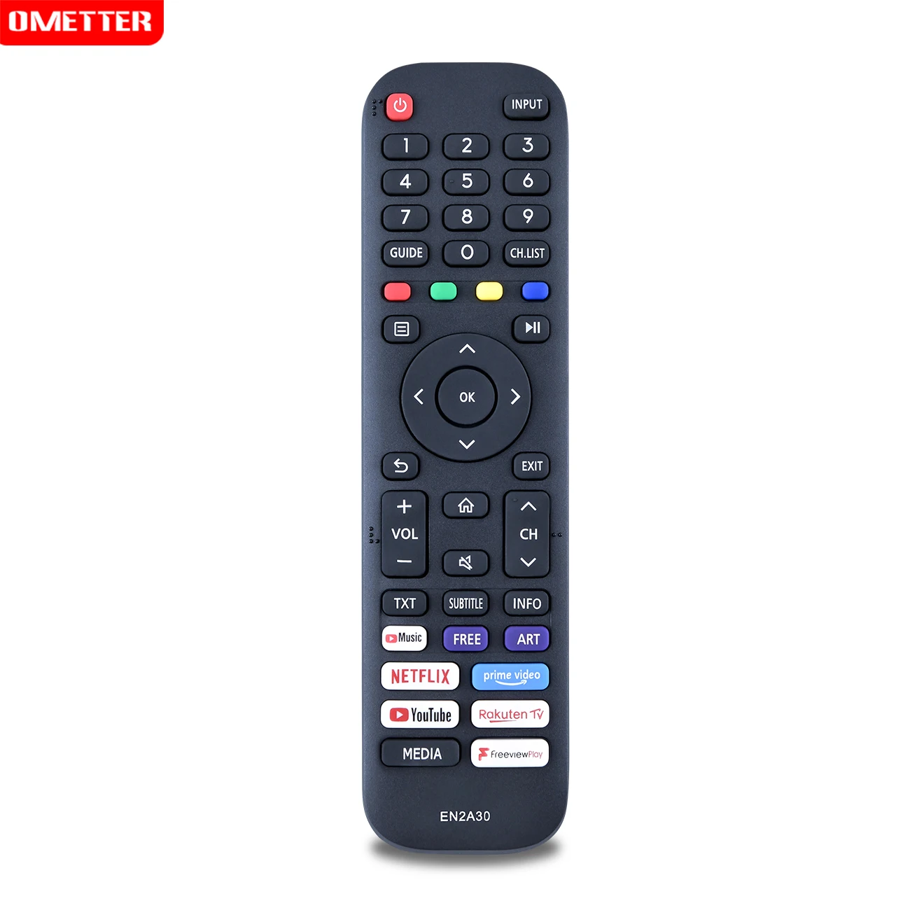 EN2A30 EN2G30H EN2P30H EN2B30H EN2AG30H Remote Control for Hisense VIDAA 4K UHD LED Smart TV HT266544  40A4GTUK 32A4GTUK EN2K30P