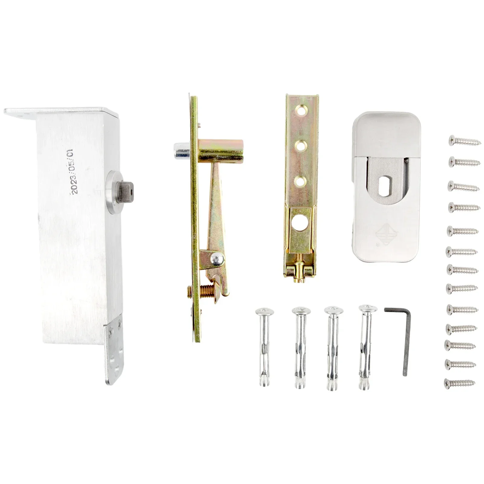 

Automatic Hinge Door Pivot Hinges Hydraulic 1Set 90 Degree Alloy Brushed Silver Casting Aluminium Conceal Heavy