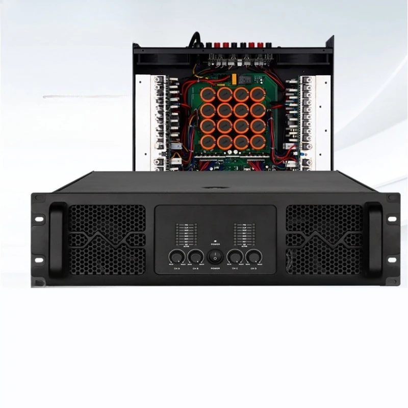 

Four-channel two-channel stage performance, high power, post-amplifier