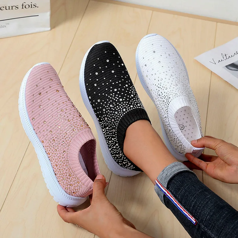 

Women Shoes Casual Loafers Fashion Sneakers Woman Shoes Slip-on Plus Size Trainers Ladies Flats Student Run Shoes Sport Shoes