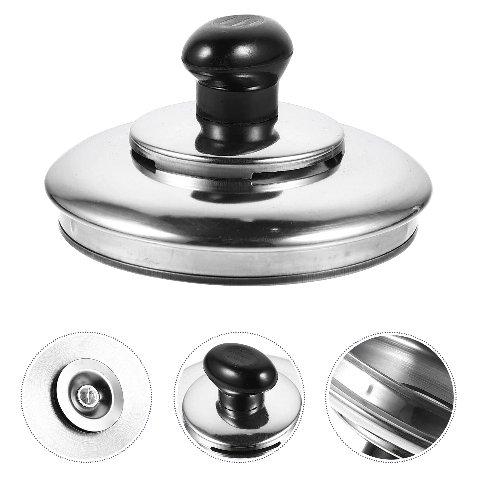 

Stainless Steel Whistle Kettle Cover Sound Lid Replacement for Tea Masonry Boiling Water Heater Teakettle Accessories
